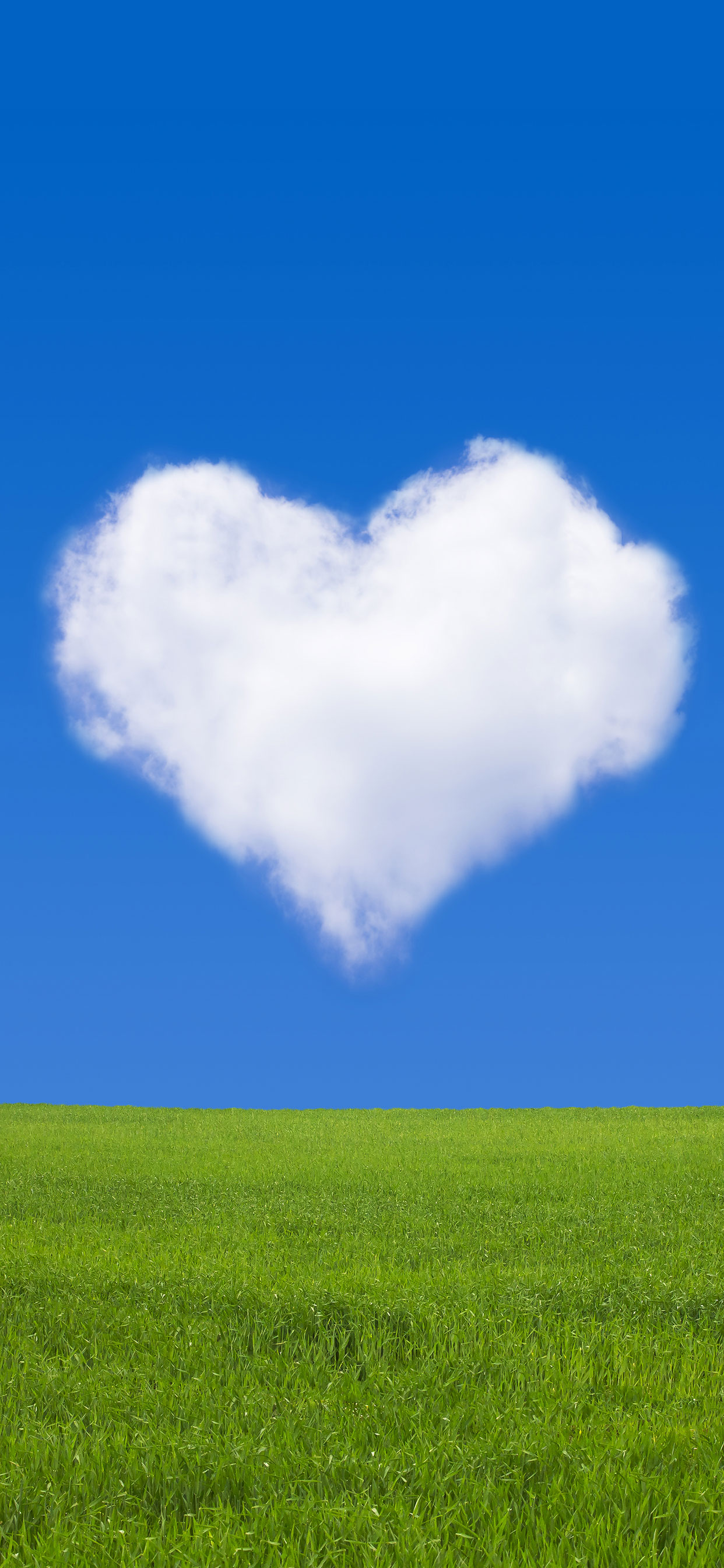 ハートの雲の無料待ち受け画像 スマホ壁紙 Iphone Android 2 待ち受けparadise
