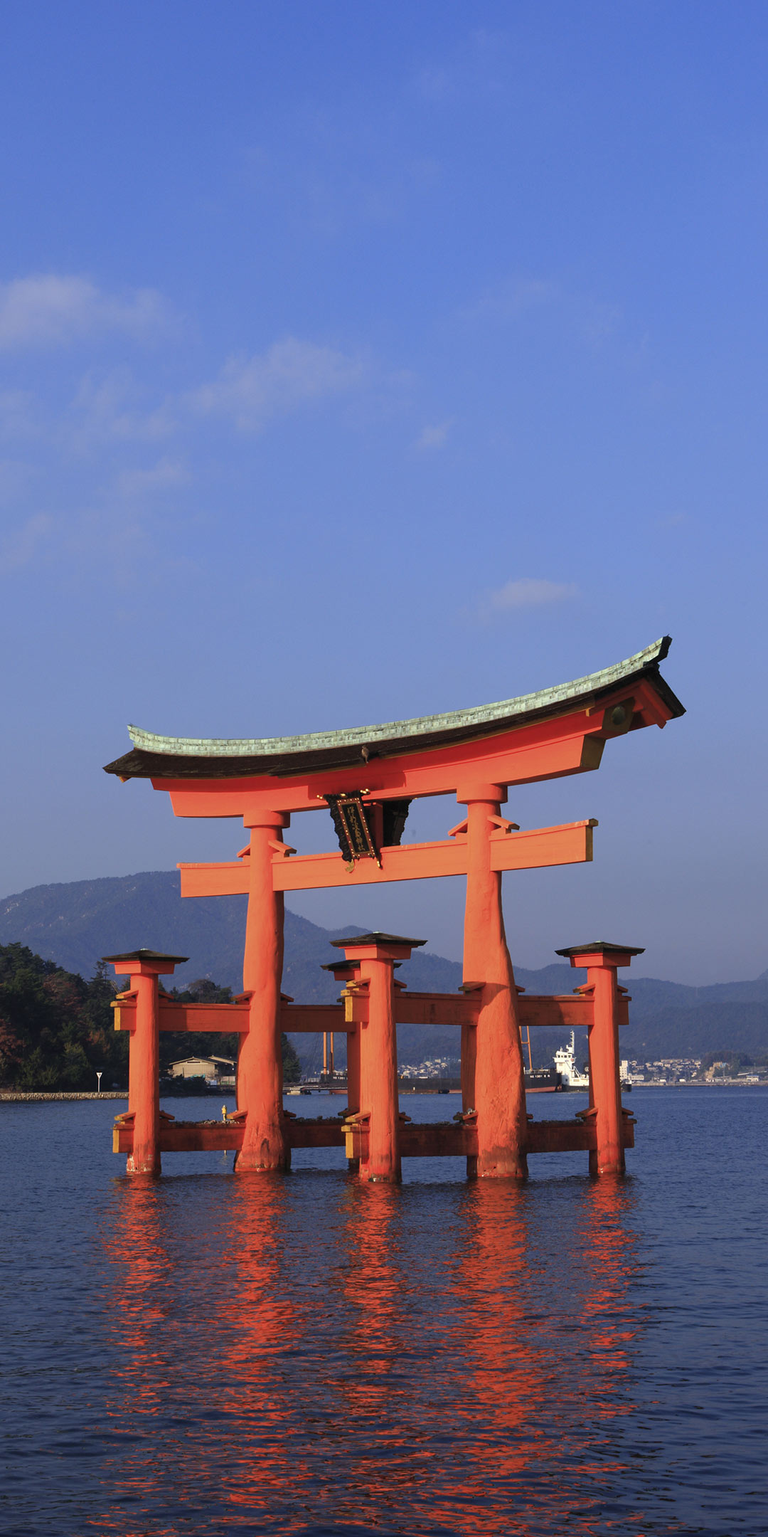 宮島 厳島神社大鳥居の無料待ち受け画像 スマホ壁紙 Iphone Android 1 待ち受けparadise