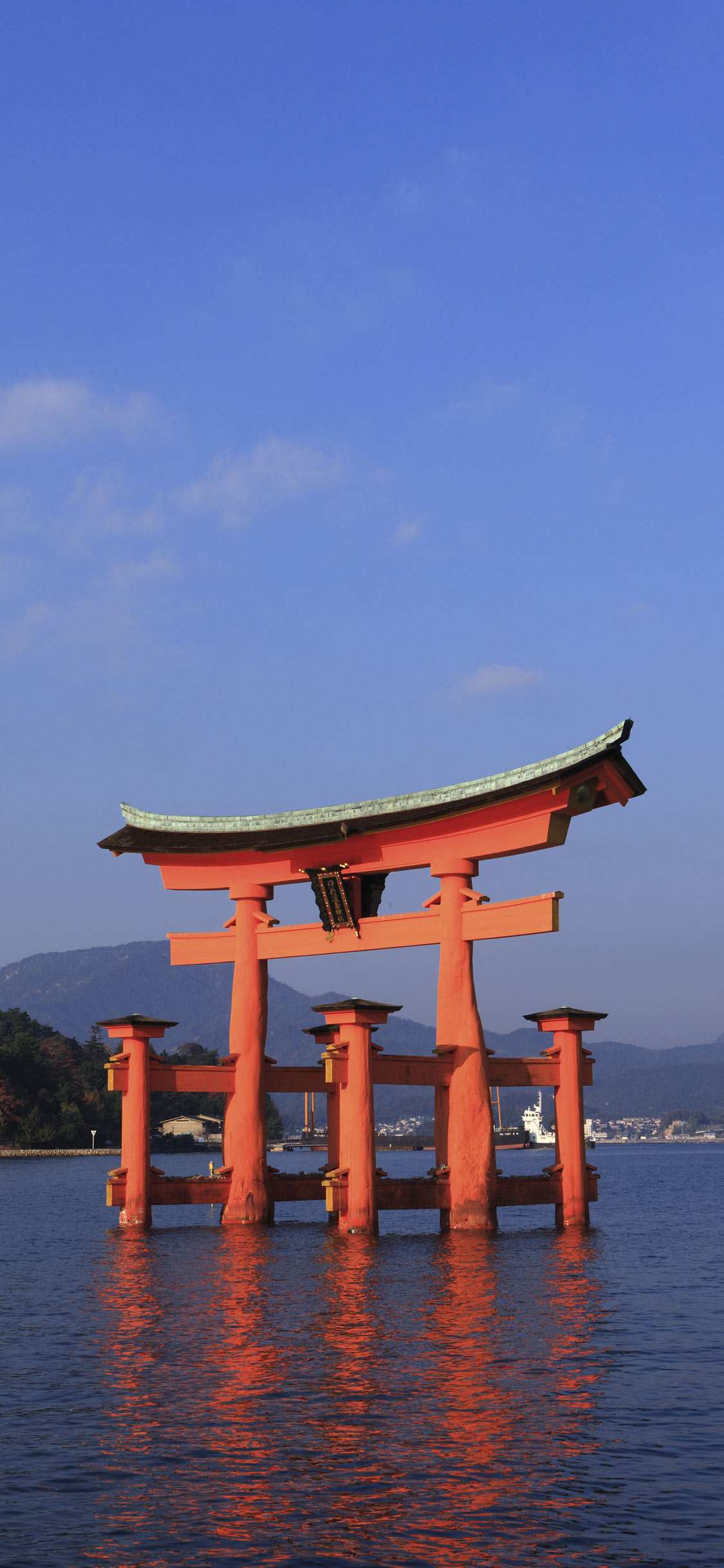 宮島 厳島神社大鳥居の無料待ち受け画像 スマホ壁紙 Iphone Android 1 待ち受けparadise